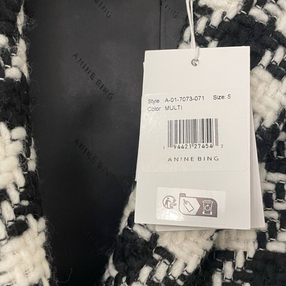 Anine Bing Houndstooth Co-Ord - Picture 7 of 7